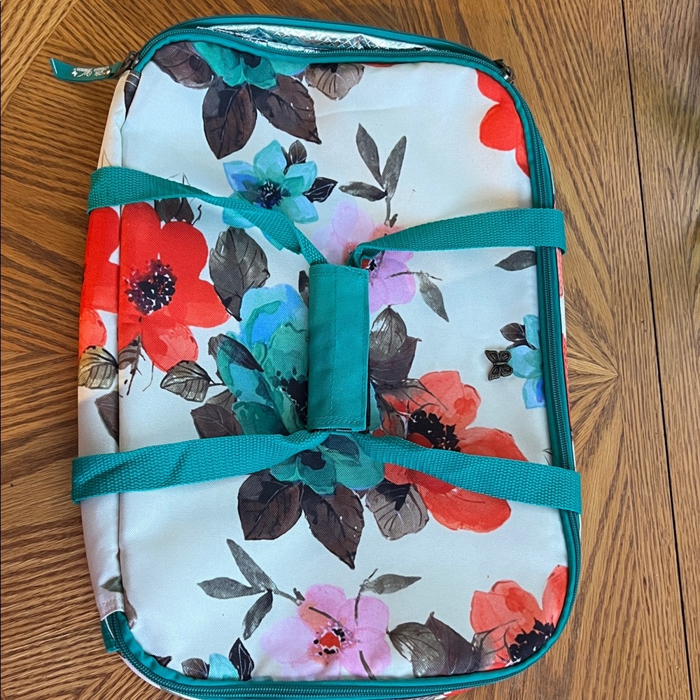 Insulated bakers tote Pioneer Woman carry caddy